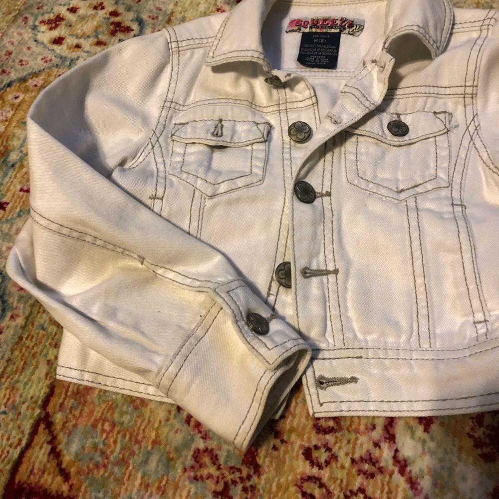 White Jean Jacket
